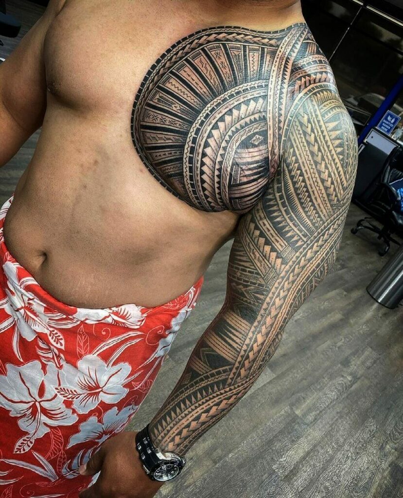 11 Latest Arm Sleeve Tattoos To Inspire You In 2024! 14 Awesome Full-Size Tribal Sleeve Tattoo For Tribal Tattoo Enthusiasts