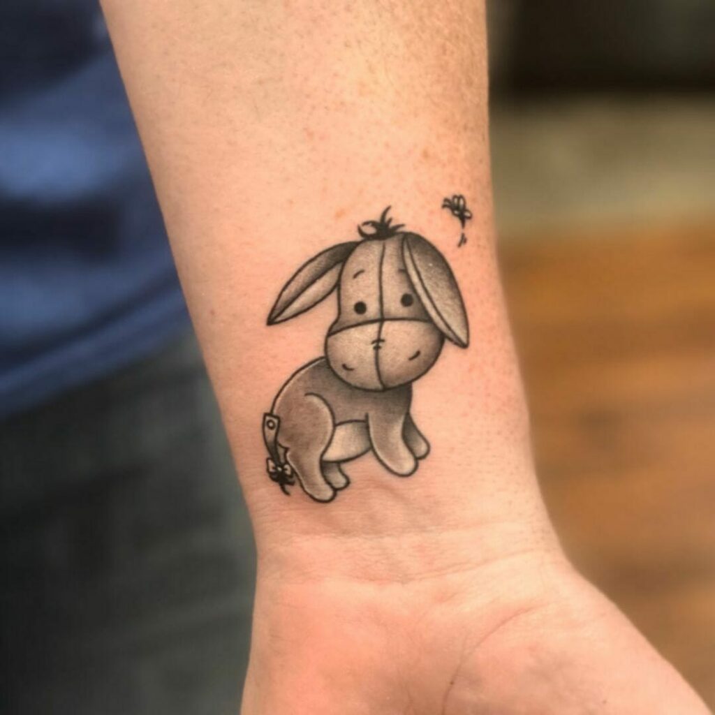 10+ Eeyore Tattoo Ideas You'll Have To See To Believe! 16 Baby Eeyore Tattoo