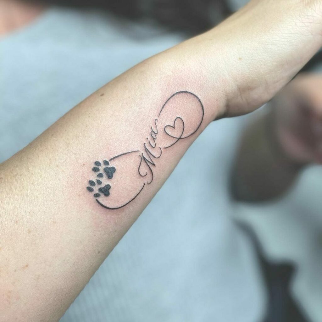 11+ Baby Footprint Tattoo Ideas You'll Have To See To Believe! 20 Baby Footprint Tattoo Of Your Pet