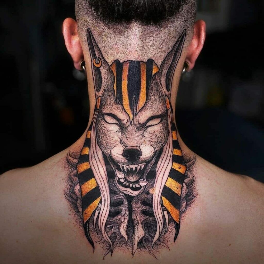 11+ Back Neck Tattoo Men That Will Blow Your Mind! 10 Back Neck Tattoo