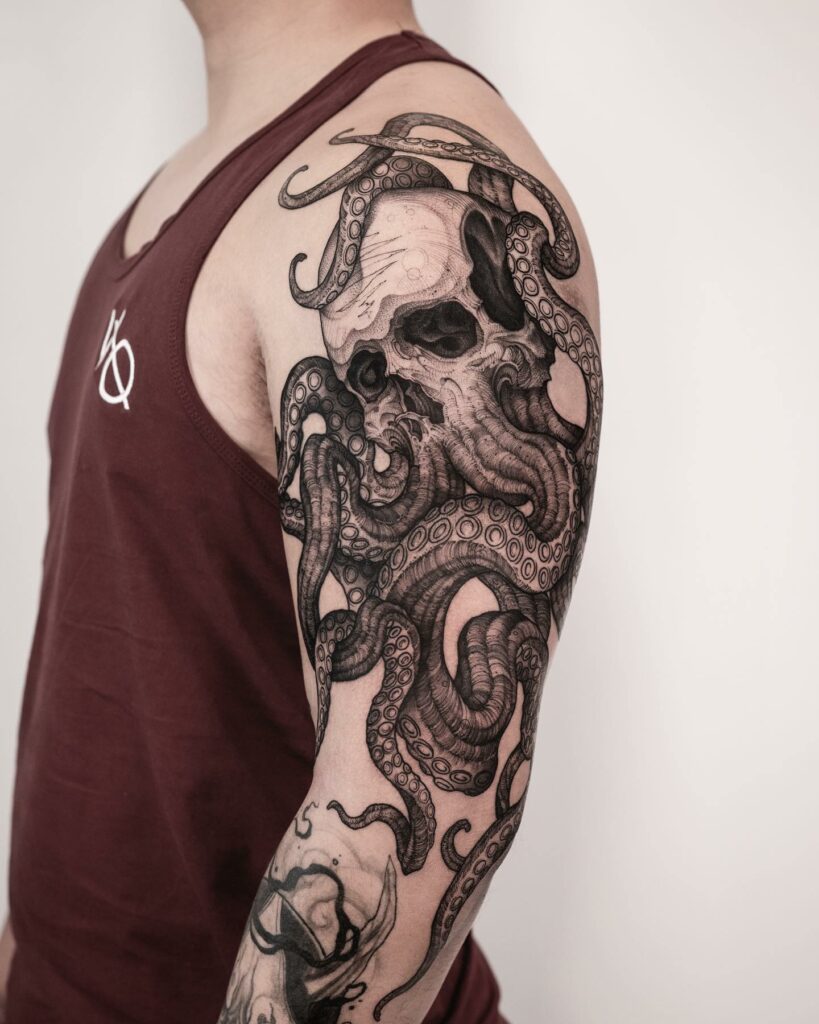 22+ Shoulder Tattoo For Men Ideas To Inspire You! 17 Badass Shoulder Tattoo Designs For Men