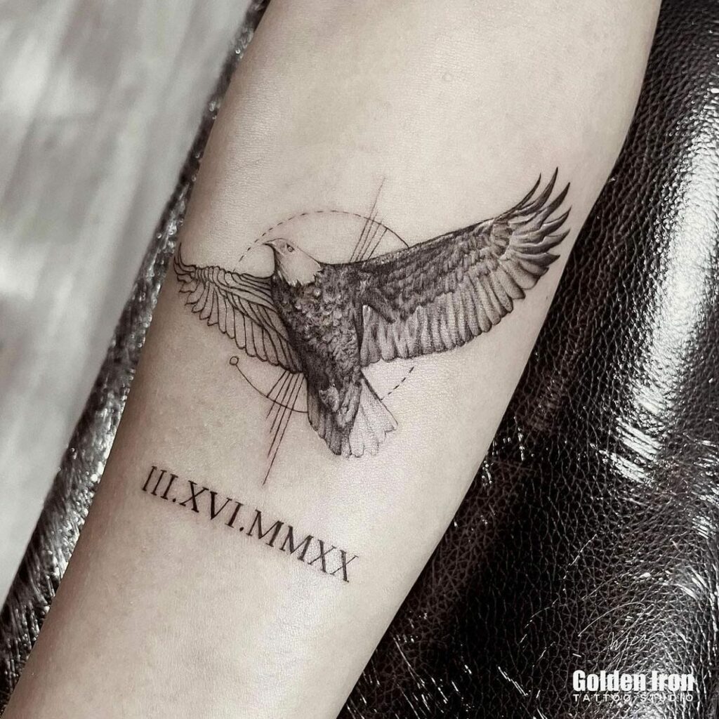 11+ American Eagle Tattoo Designs That Will Blow Your Mind! 17 Bald Eagle Forearm Tattoo