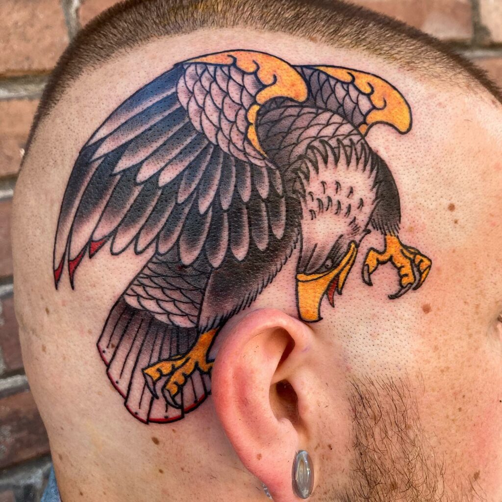 11+ American Eagle Tattoo Designs That Will Blow Your Mind! 18 Bald Eagle Head Tattoo