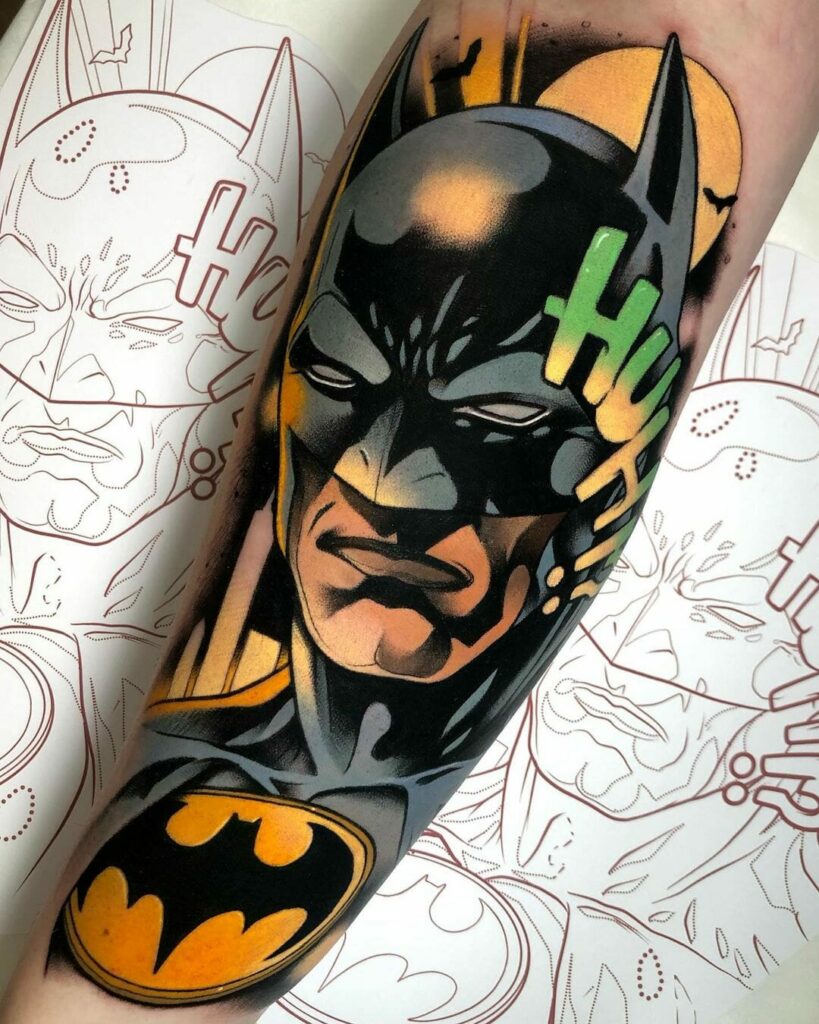 12+ 90's Baby Tattoo Ideas To Inspire You! 19 Batman Tattoo