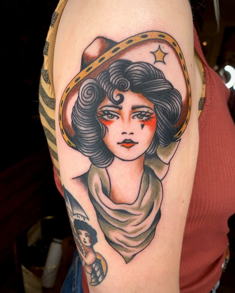 10+ Small Western Tattoo Ideas That Will Blow Your Mind! 12 Beautiful American Traditional Cowgirl Tattoo Ideas