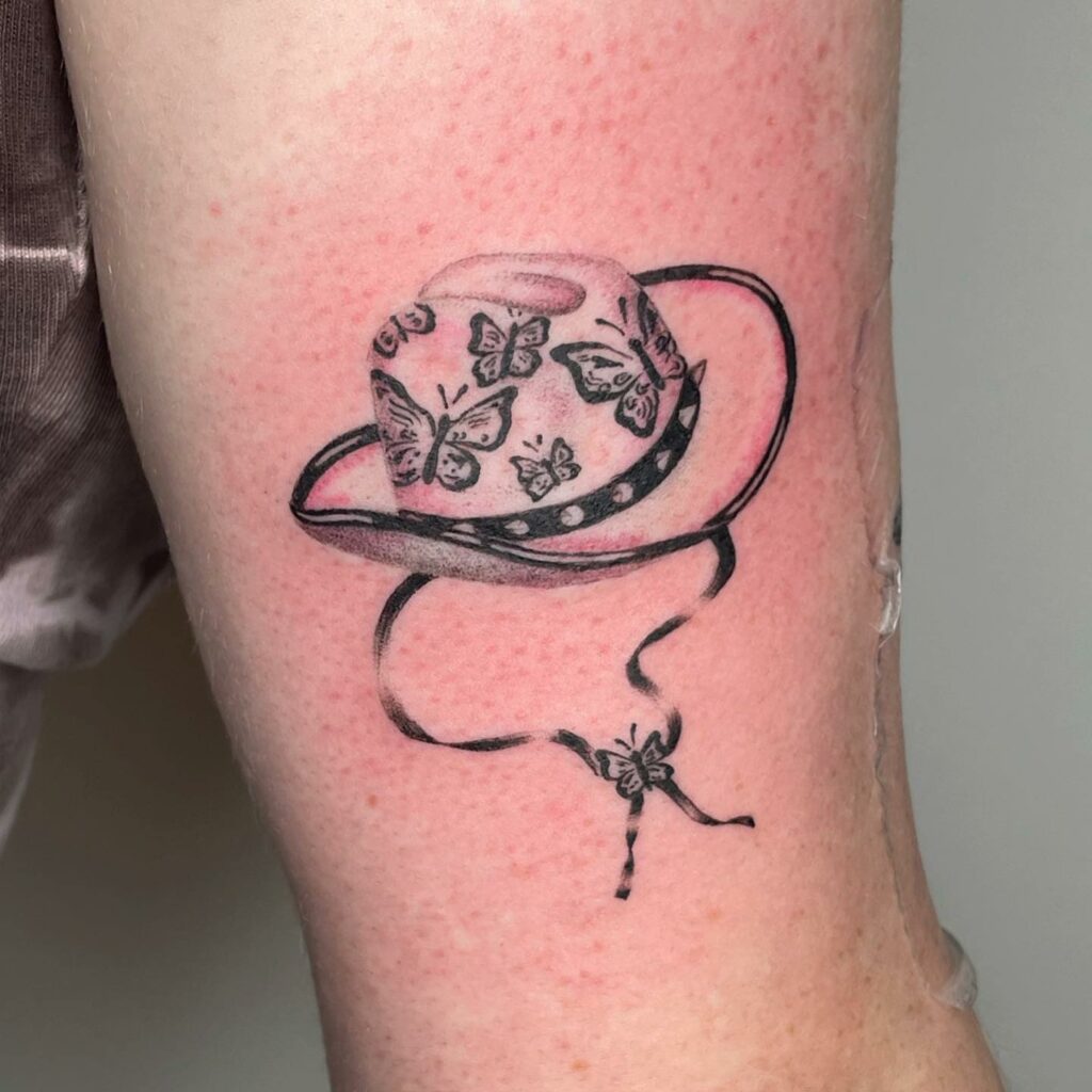 10+ Small Western Tattoo Ideas That Will Blow Your Mind! 14 Beautiful Cowboy Hat Tattoo Ideas for You