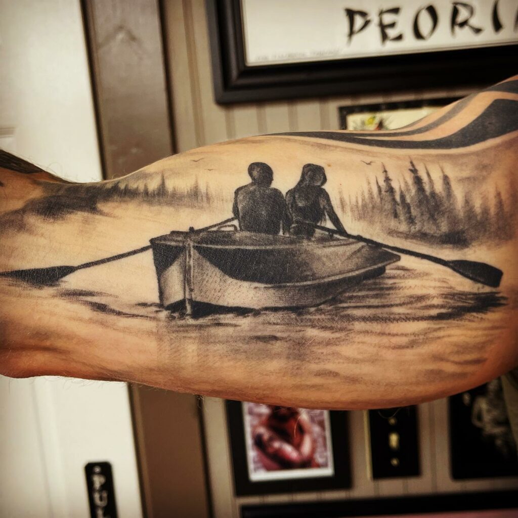 11+ Outdoors Tattoo Ideas That Will Blow Your Mind! 13 Beautiful Landscape Tattoo