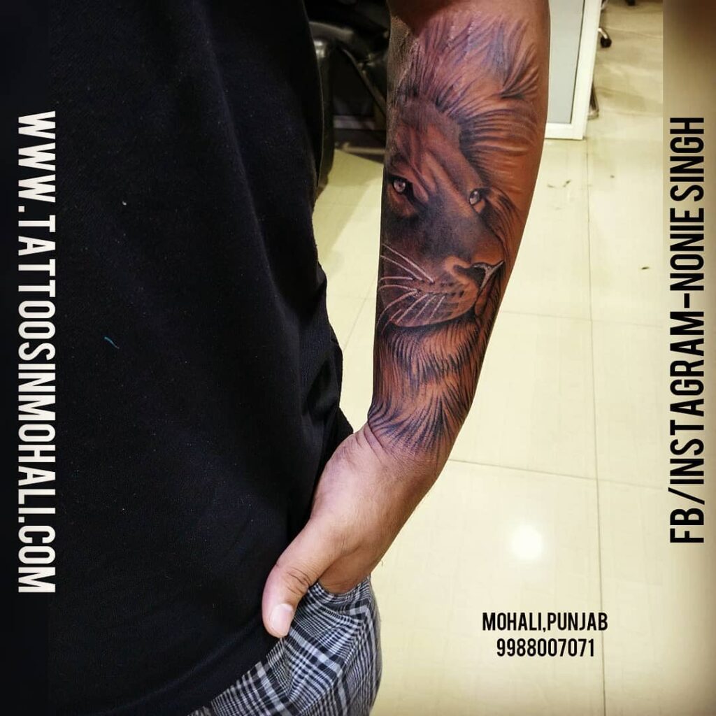 10+ Lion Tattoo On Forearm Ideas You’ll Have To See To Believe! 11 Beautiful Lion Sketch Forearm Tattoos