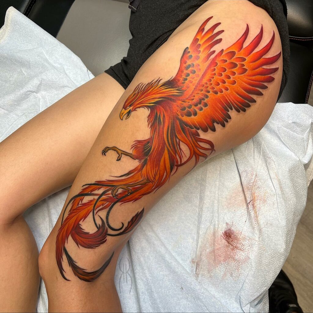 11+ Male Rebirth Phoenix Tattoo Ideas That Will Blow Your Mind! 17 Beautiful Rising Phoenix Harry Potter Tattoo Ideas