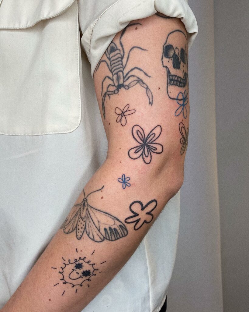 10+ Traditional Tattoo Sleeve Fillers That Will Blow Your Mind! 10 Best Traditional Tattoo Sleeve