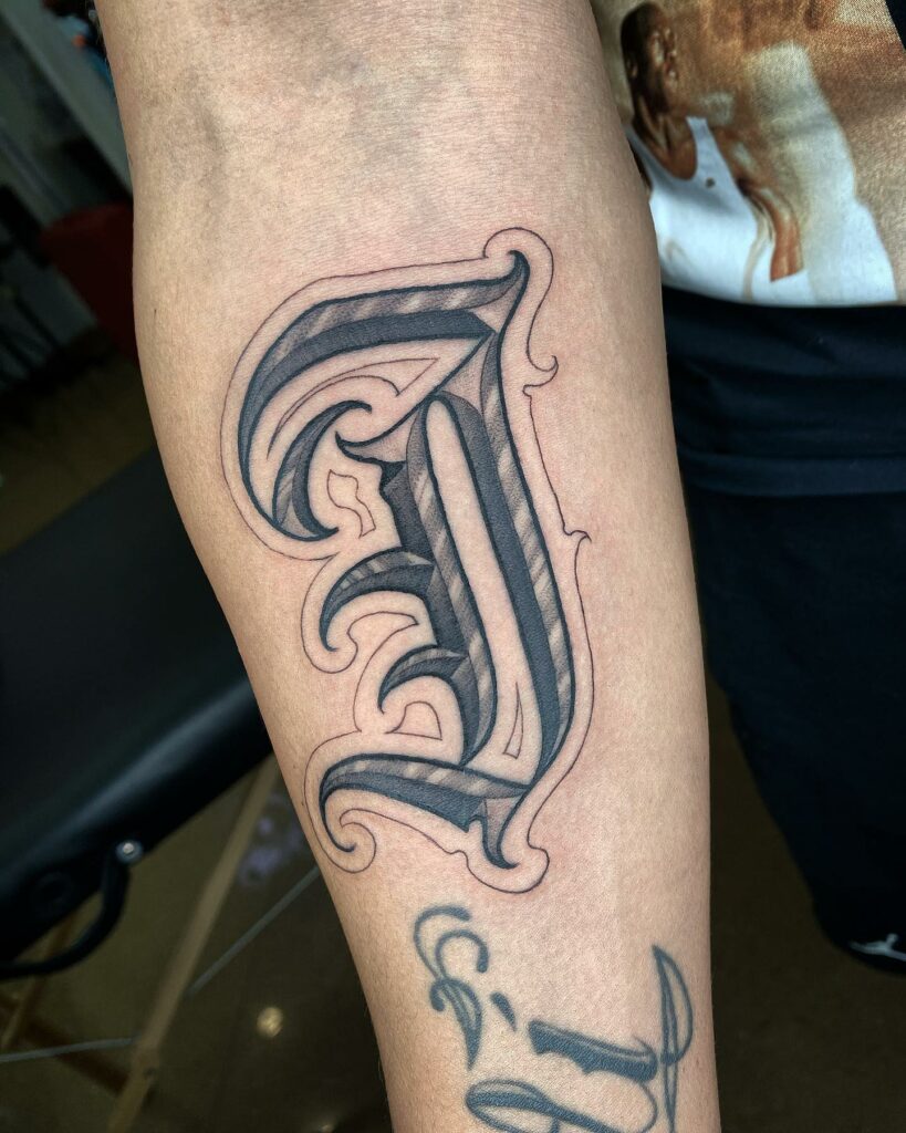 10+ J Letter Tattoo Ideas That Will Blow Your Mind! 14 Big J Letter Tattoo Designs With Details