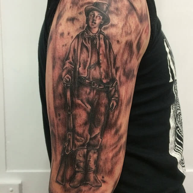11+ Billy The Kid Tattoo Ideas That Will Blow Your Mind! 10 Billy The Kid Tattoo
