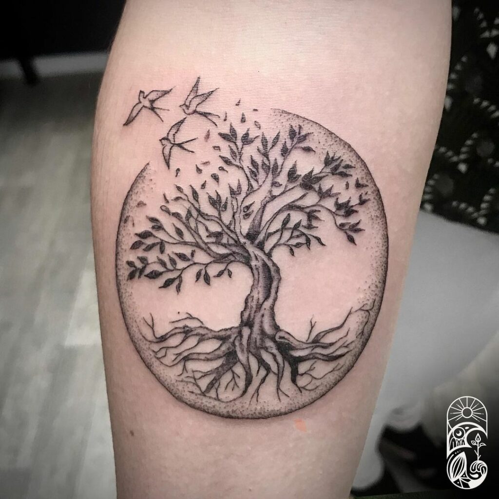 22+ Celtic Tree of Life Tattoo Ideas To Inspire You! 21 Birds On Tree Of Life Tattoos