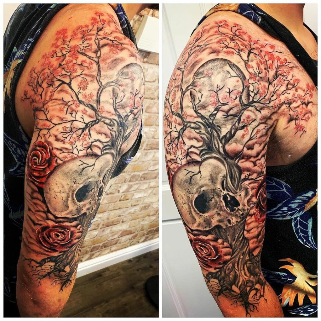 22+ Celtic Tree of Life Tattoo Ideas To Inspire You! 18 Birth and Death Celtic Tattoo