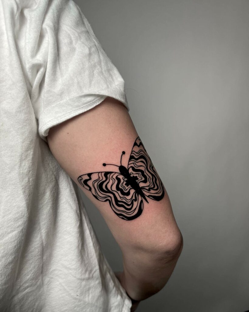 12+ Butterfly Tattoo On Hand For Girl That Will Blow Your Mind! 17 Black Butterfly Tattoo For Girls On Hand