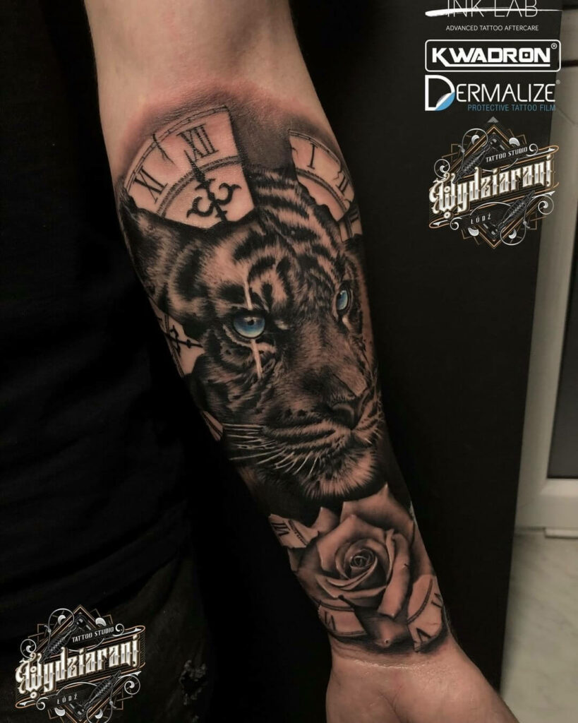 11+ Colorful Half Sleeve Tattoo Ideas That Will Blow Your Mind! 16 Black Cat Men Half Sleeve Tattoos
