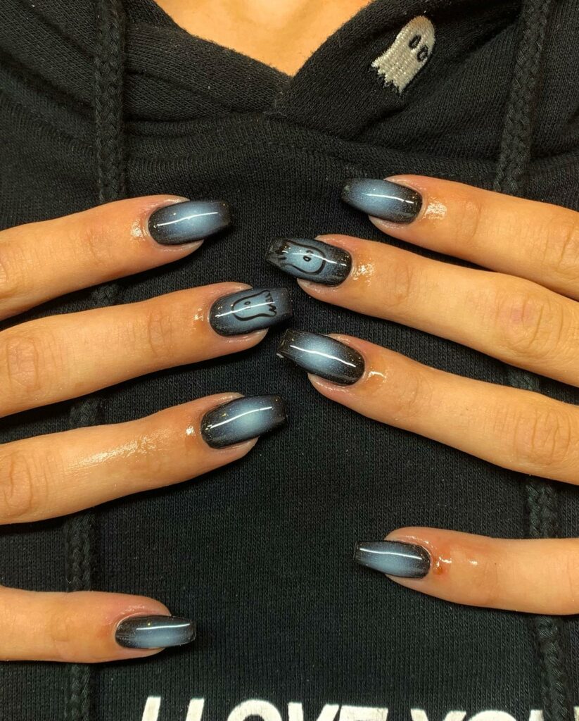 Captivating Cat-Eye Nail Designs to Try in 2024 π» 17 Black Cherry cat eye nails