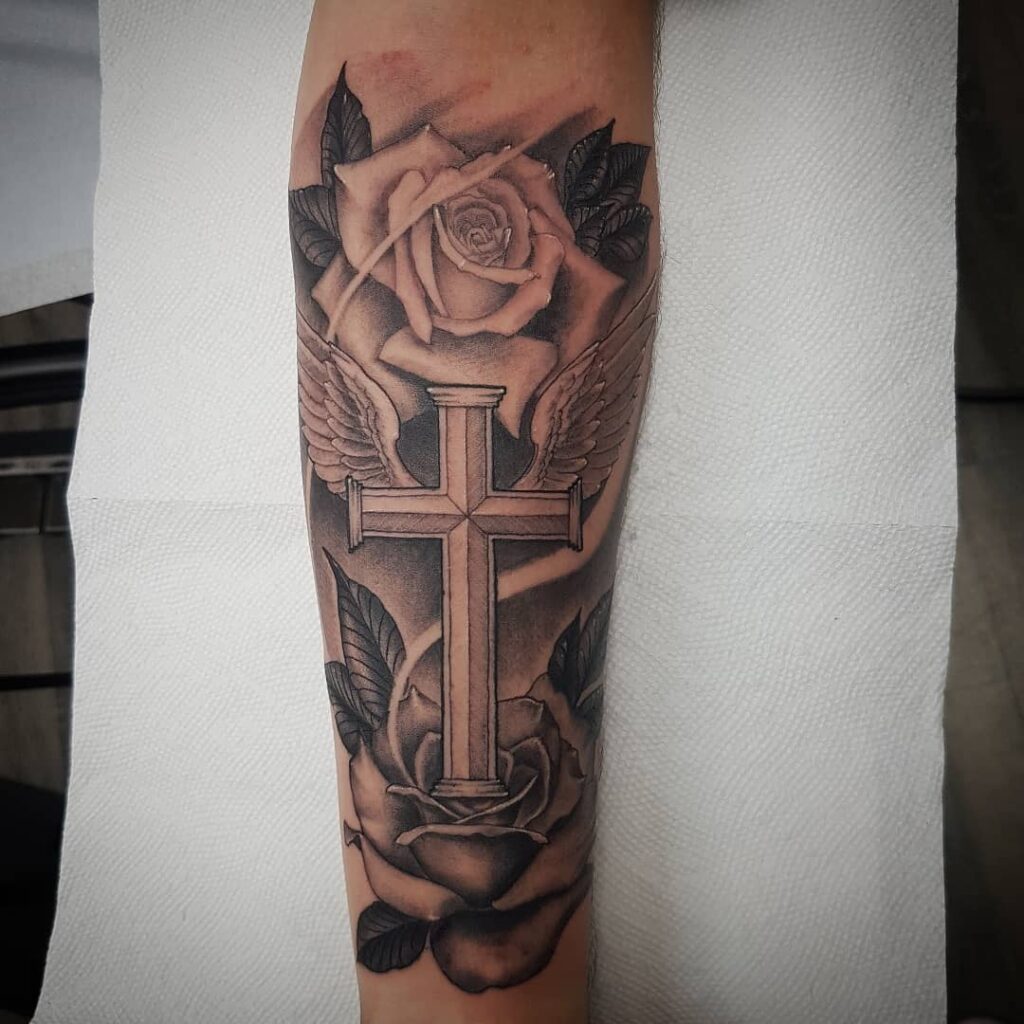 12+ Black Cross Tattoo Ideas To Inspire You! 10 Black Cross Tattoo