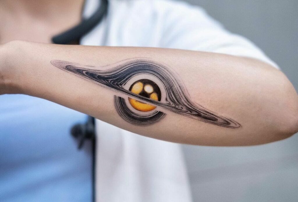 10+ Black Hole Tattoo Ideas You'll Have To See To Believe! 10 Black Hole Tattoo