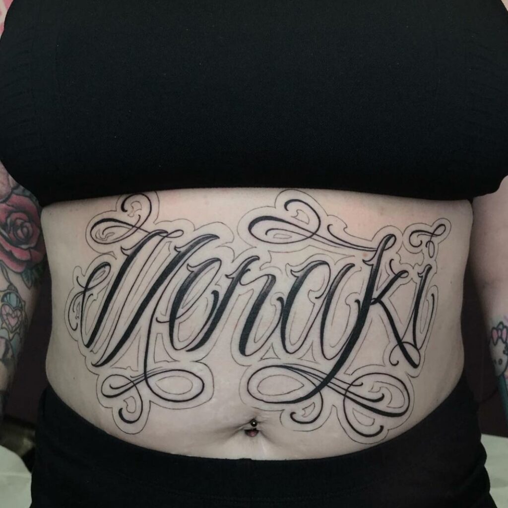 10+ Tattoo Lettering Ideas That Will Blow Your Mind 17 Black Lettering Tattoo