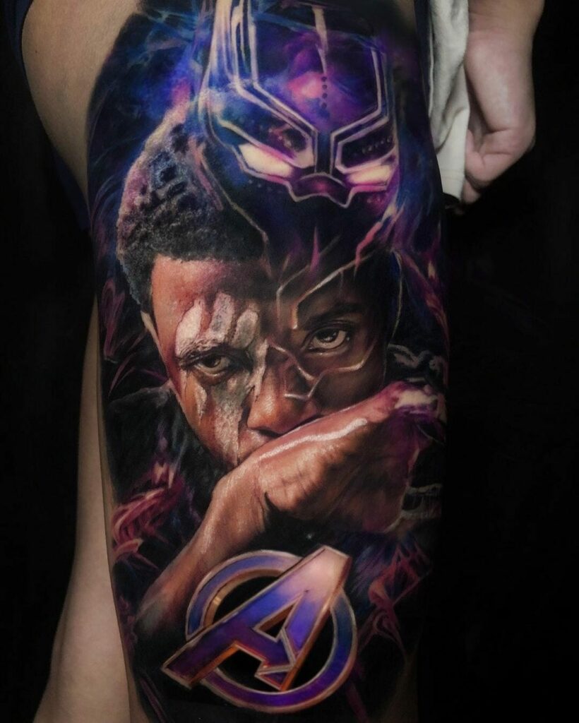 11+ Black Tattoo Ideas You'll Have To See To Believe! 12 Black Panther Tattoo For The Marvel Fan