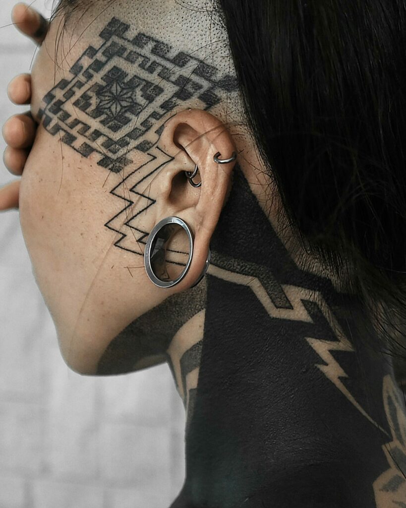 11+ Blackout Tattoo Cover-Ups That Will Blow Your Mind! 15 Blackout Tattoo Coverup For Neck