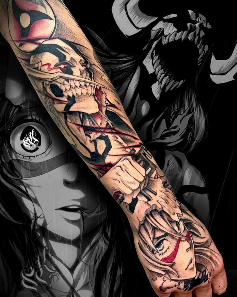 12+ Bleach Anime Tattoo Ideas To Inspire You! 10 Bleach Anime Tattoo Ideas
