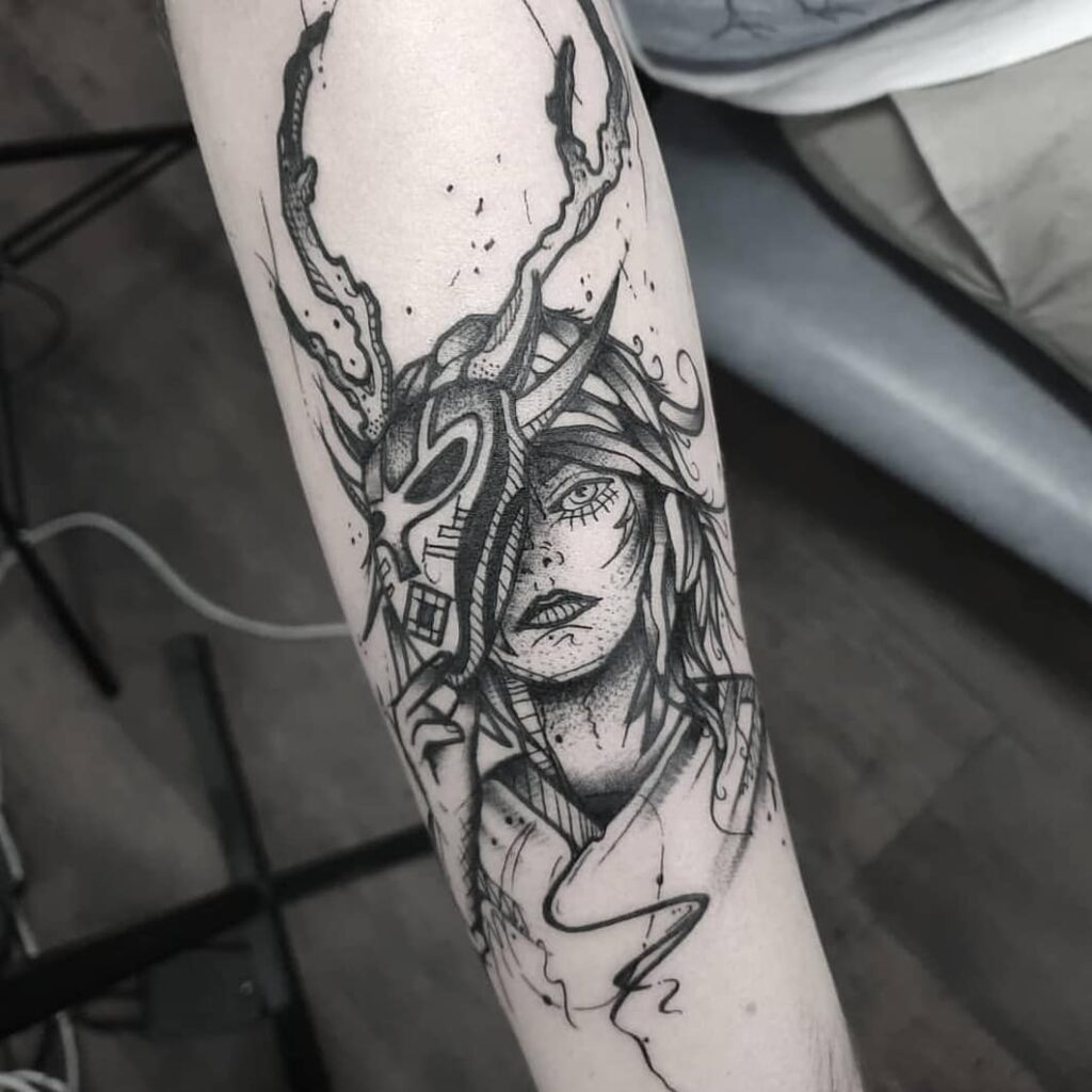 12+ Akali Tattoo Ideas That Will Blow Your Mind! 14 Blood Moon Akali Tattoo