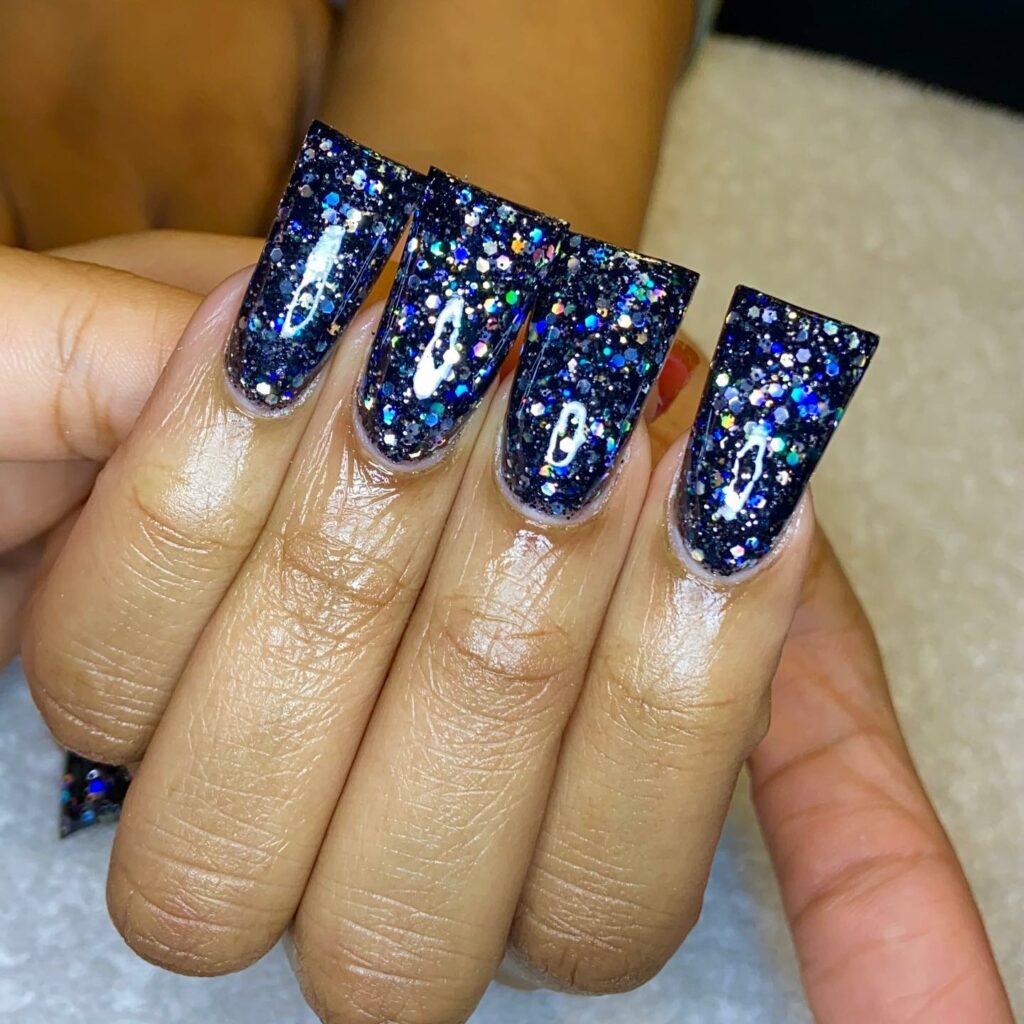 Quirky Duck Nail Designs to Try in 2024 🦆 18 Blue Glitter Duck Nail