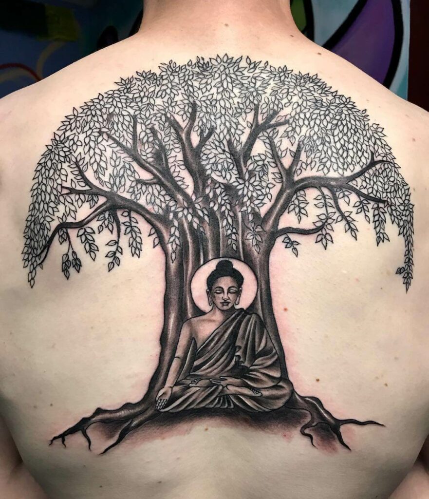12+ Bohdi Tree Tattoo Ideas To Inspire You! 11 Bodhi Tree Back Tattoo