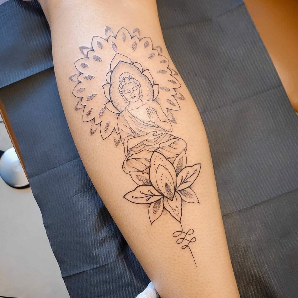 12+ Bohdi Tree Tattoo Ideas To Inspire You! 14 Bodhi Tree Lotus Tattoo