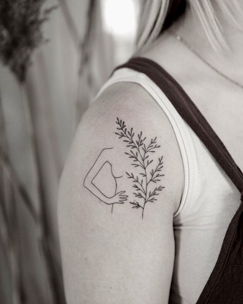 12+ Outline Tattoo Stencil Ideas That Will Blow Your Mind! 11 Body Outline Badass Easy Tattoo