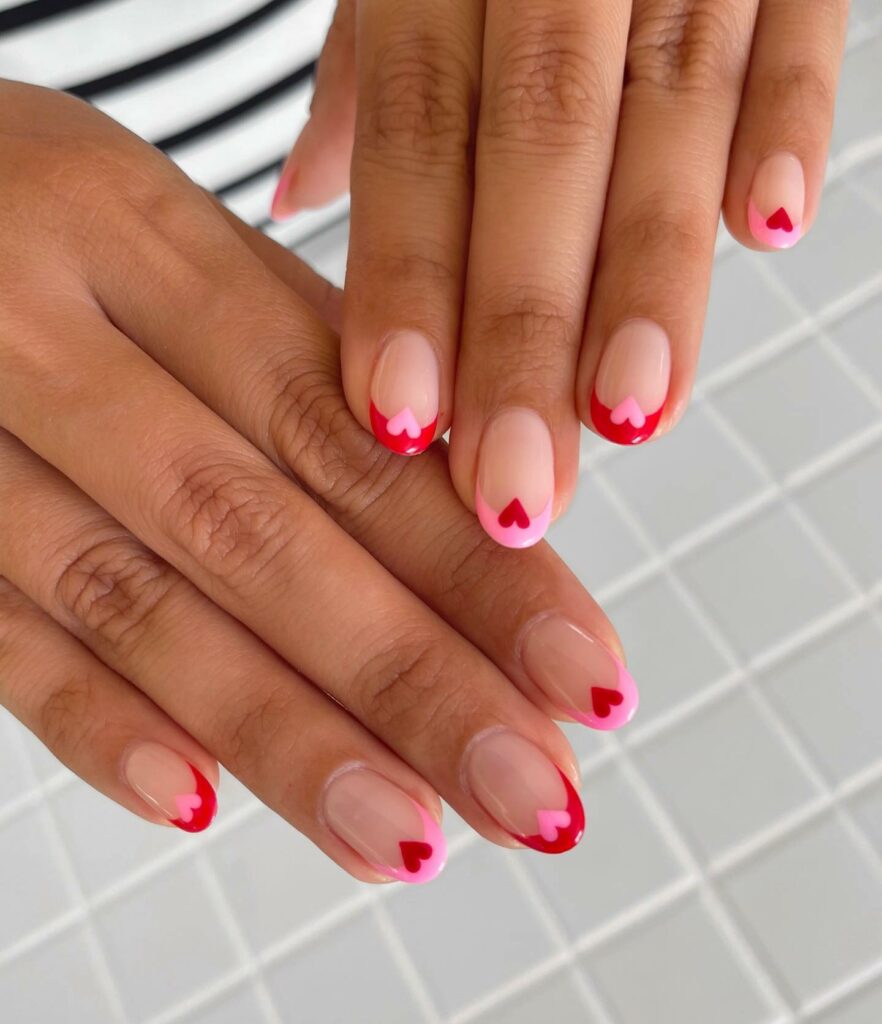 Charming Pink and White Ombre Nail Ideas for 2024 💗 28 Botanical Bliss with French Ombre