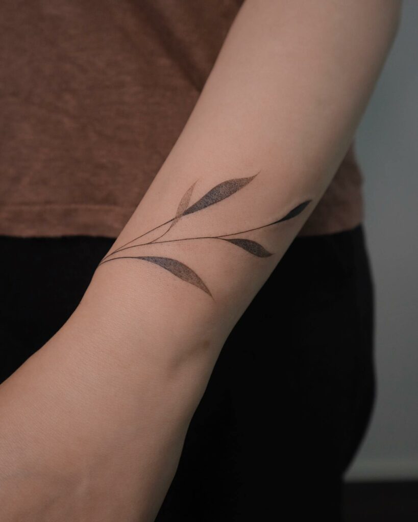 11+ Tattoo Flash Art Ideas That Will Blow Your Mind! 17 Botanical Flash Tattoo