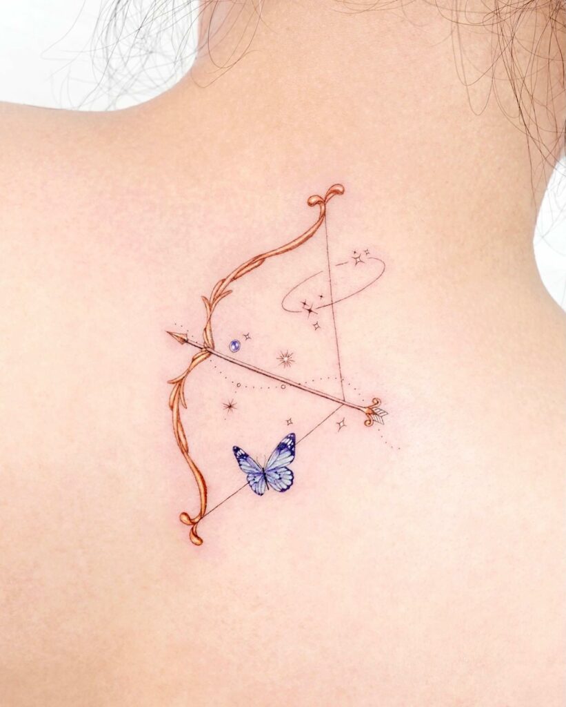 20+ Meaningful Small Tattoos Ideas That Will Blow Your Mind 13 Bow And Arrow Tattoo