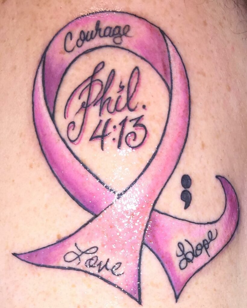 12+ Philippians 4 13 Tattoo Ideas To Inspire You 17 Breast Cancer Philippians 4 13 Tattoo