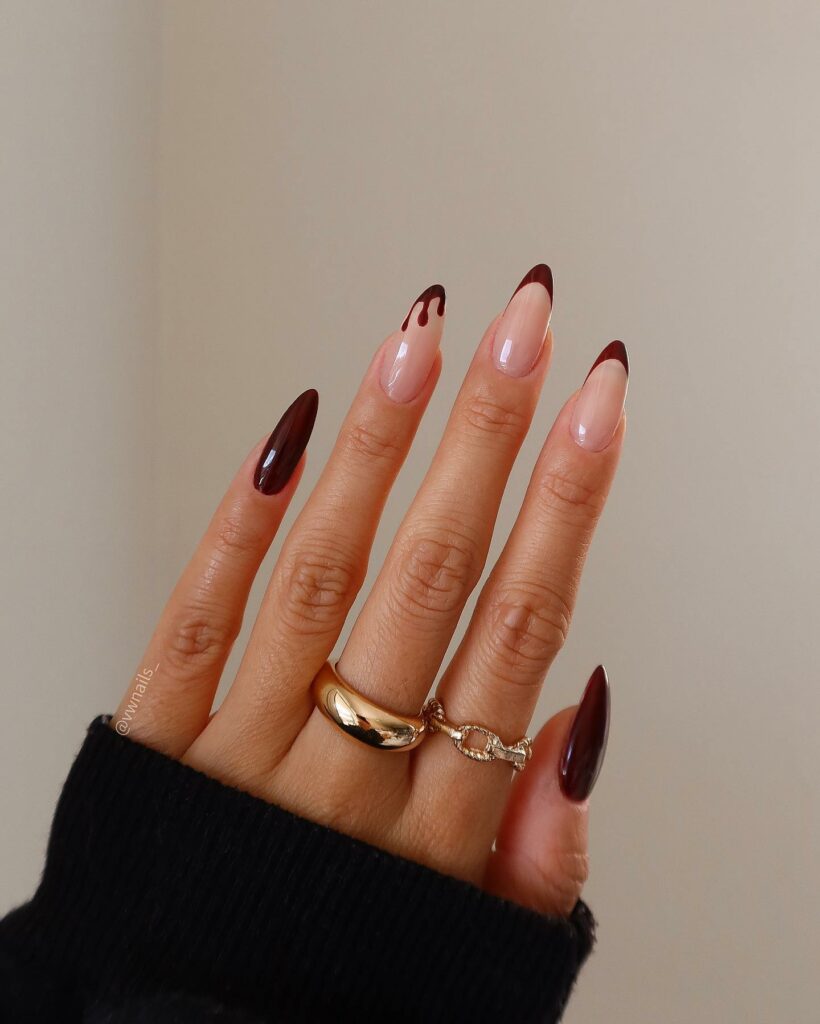 40 Latest Brown French Tip Nail Ideas To Try in 2024! 42 Timeless Brown French Nails