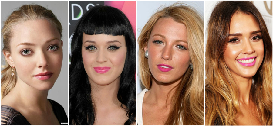 Top 20 Best Bubblegum Pink Lipsticks 19 bubblegum-pink-lipstick-complexion-skin-tone-amanda-seyfried-katy-perry-blake-lively-jessica-alba