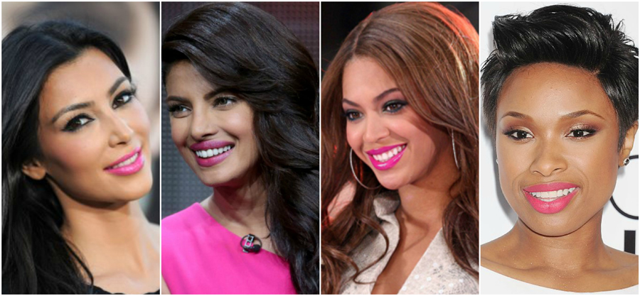 Top 20 Best Bubblegum Pink Lipsticks 20 bubblegum-pink-lipstick-complexion-skin-tone-kim-kardashian-priyanka-chopra-beyonce-knowles-jennifer-hudson