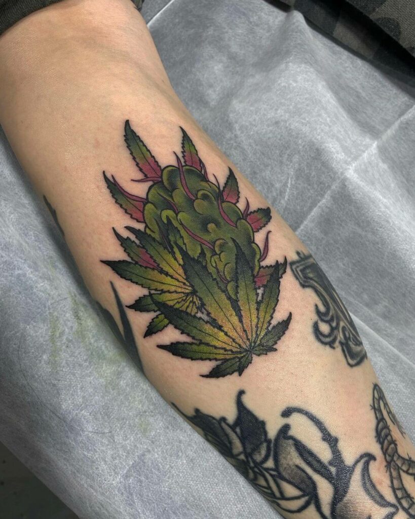 10+ Weed Leaf Tattoo Ideas You Have To See To believe! 20 Buds And Marijuana Tattoo Designs