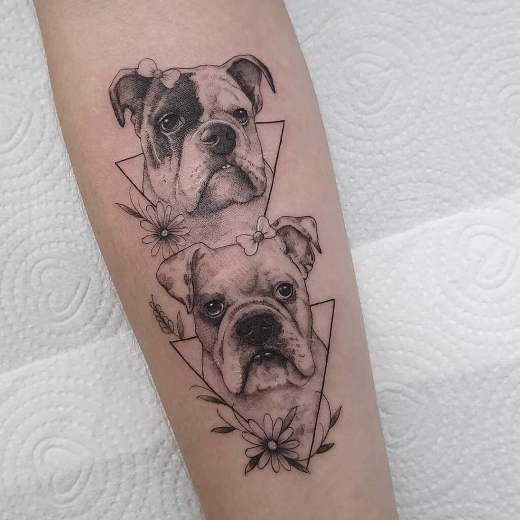 11+ Bulldog Tattoo Ideas You'll Have To See To Believe! 10 Bulldog Tattoo