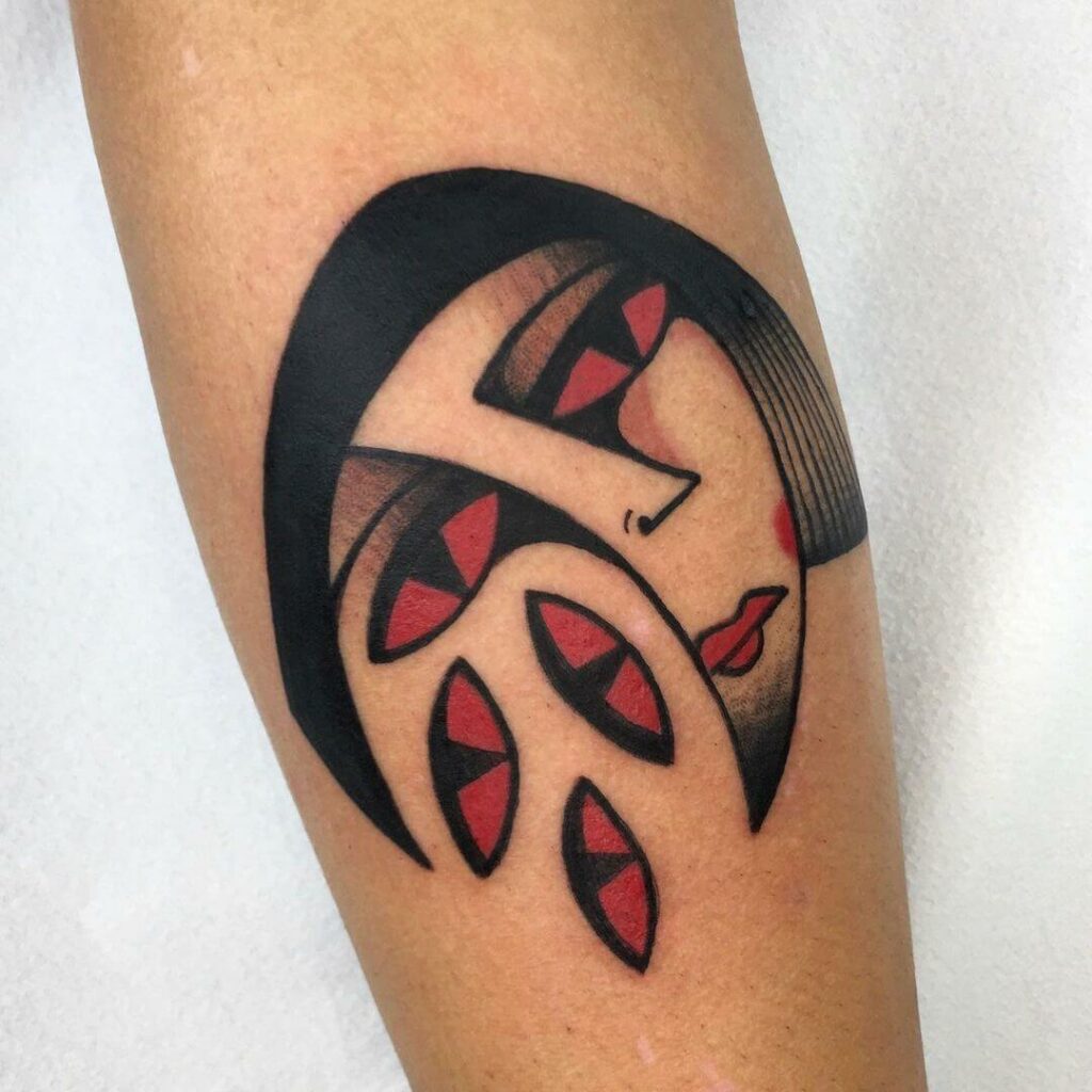 12+ Graphics Tattoo Ideas To Inspire You! 19 Burning Eye Graphics Tattoo