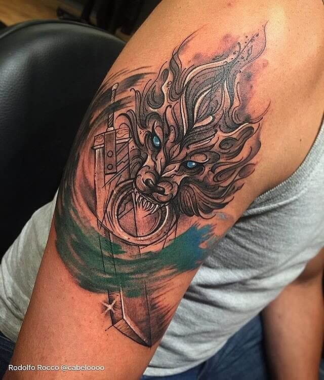 12+ Buster Sword Tattoo Ideas To Inspire You! 10 Buster Sword Tattoo