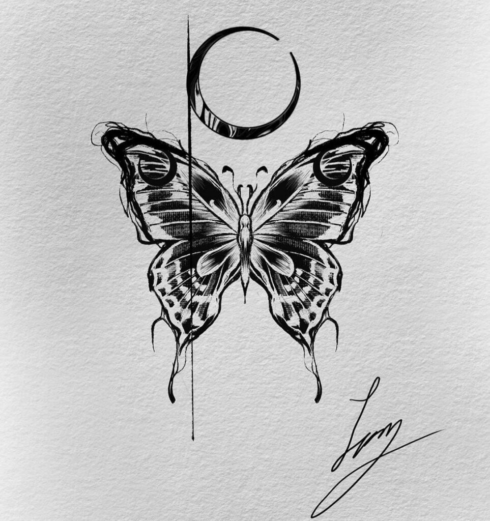 21+ Butterfly Back Tattoo Ideas That Will Blow Your Mind! 10 Butterfly Back Tattoo