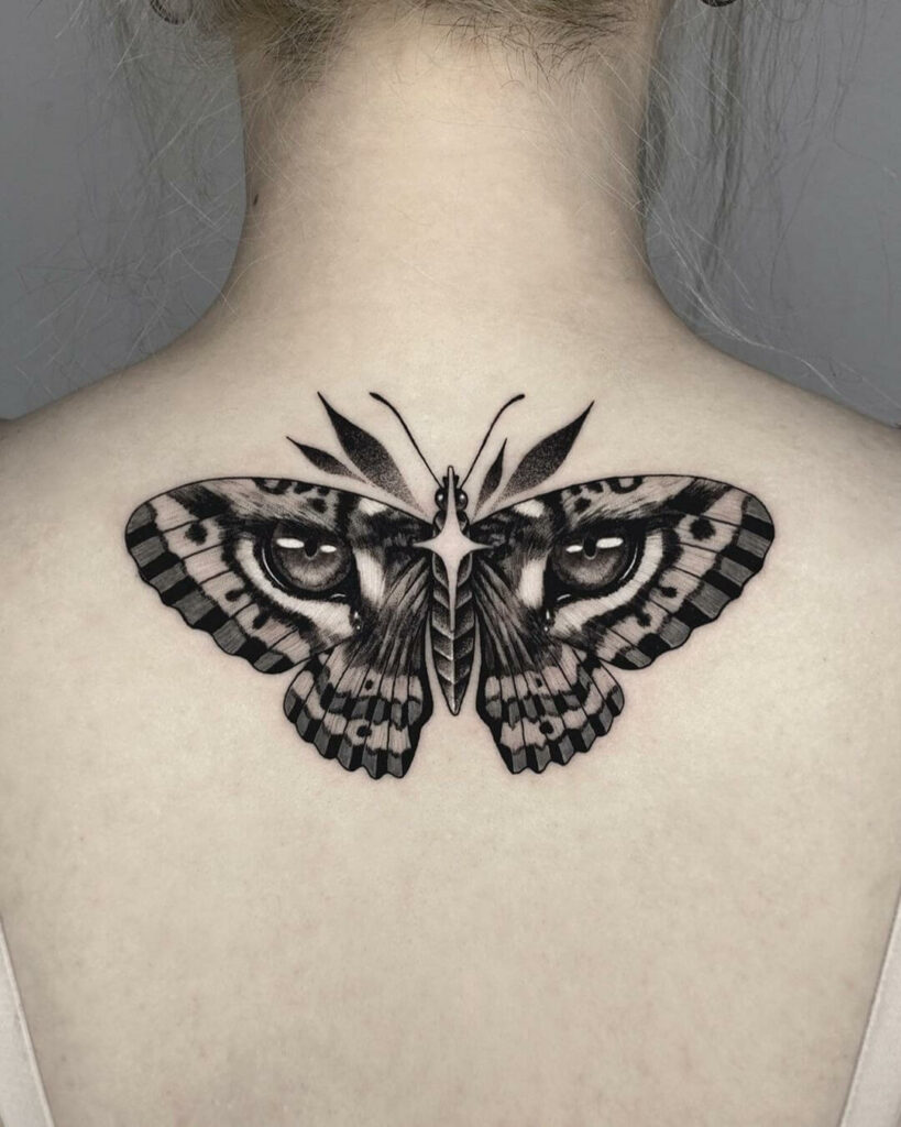 11+ Butterfly Eye Tattoo Ideas That Will Blow Your Mind! 10 Butterfly Eye Tattoo