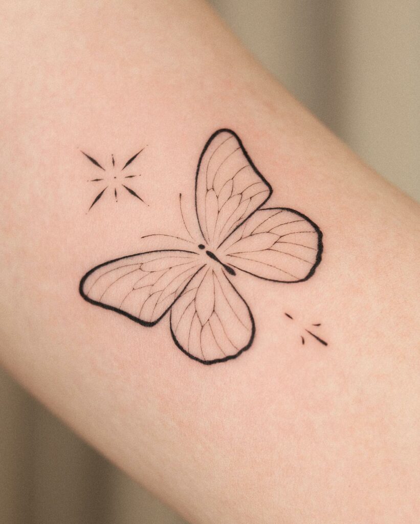 13+ Butterfly Tattoo Arm Ideas To Inspire You! 10 Butterfly Tattoo Arm Ideas