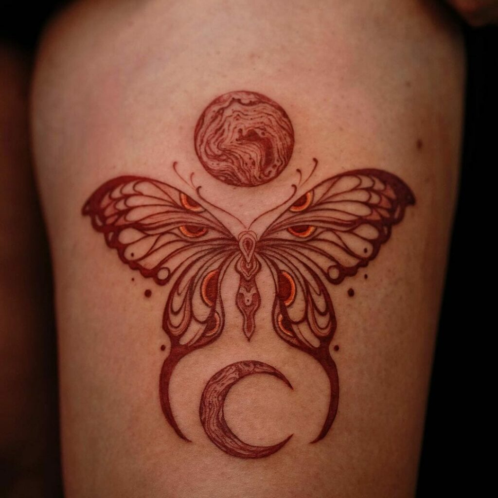 11+ Tattoo For Girls Ideas That Will Blow Your Mind! 11 Butterfly Tattoo Design