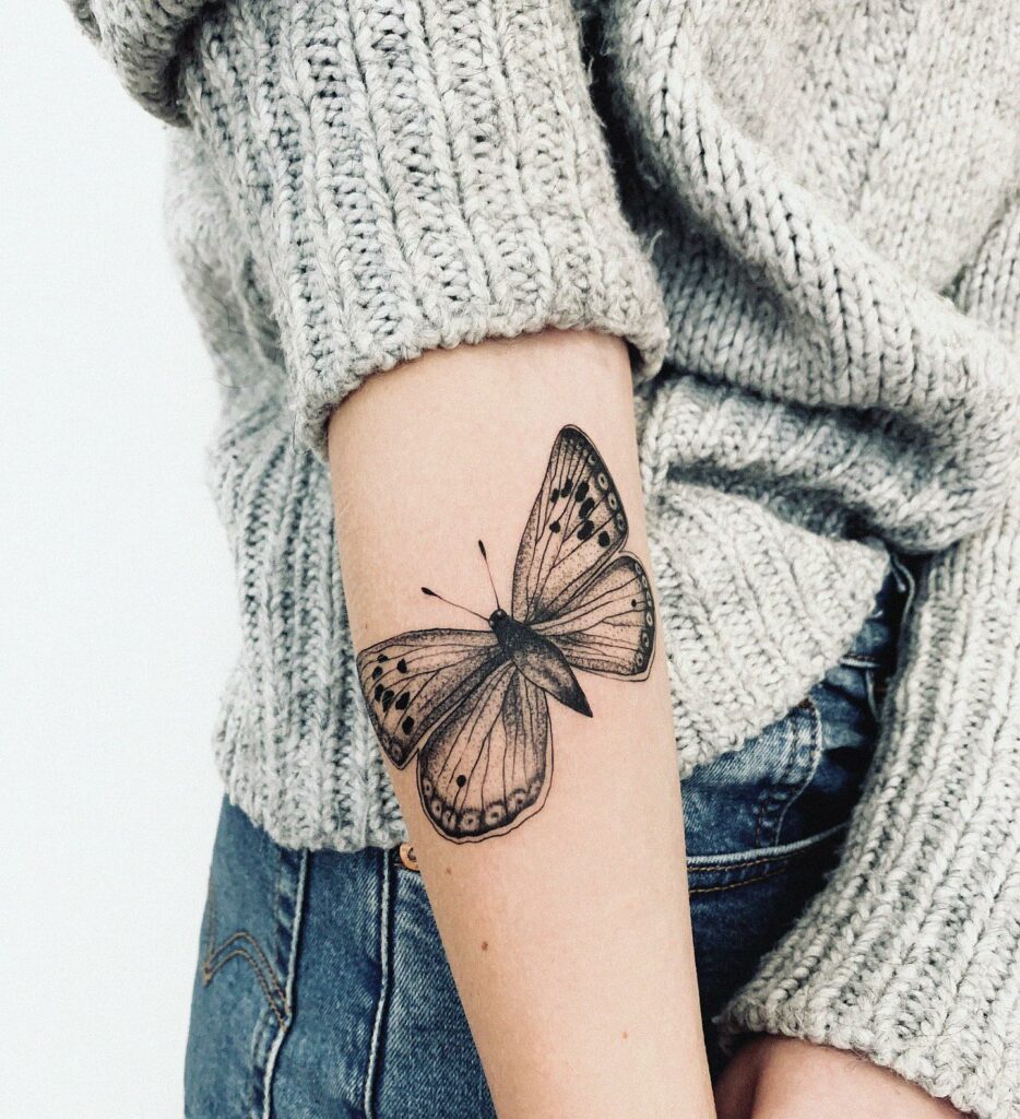 11+ Butterfly Tattoo Sketch Ideas That Will Blow Your Mind! 10 Butterfly Tattoo ideas