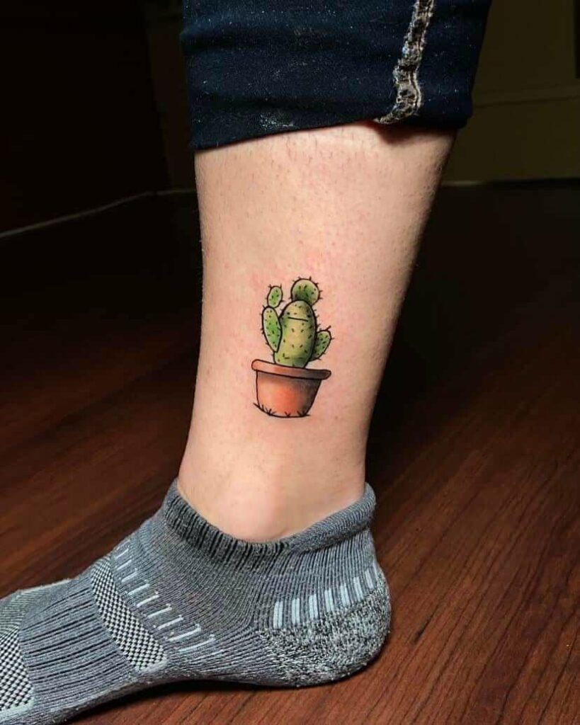 11+ Minimalist Succulent Tattoo Ideas That Will Blow Your Mind! 15 Cactus Tattoos