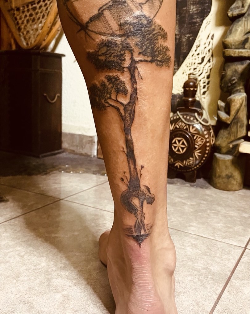 22+ Celtic Tree of Life Tattoo Ideas To Inspire You! 29 Calf Tree Of Life Tattoo